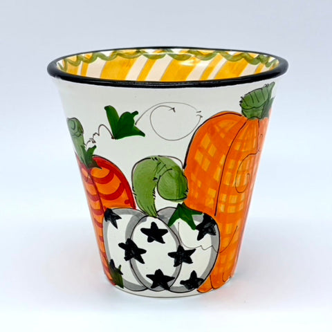 Trina's Pumpkins Flower Pot
