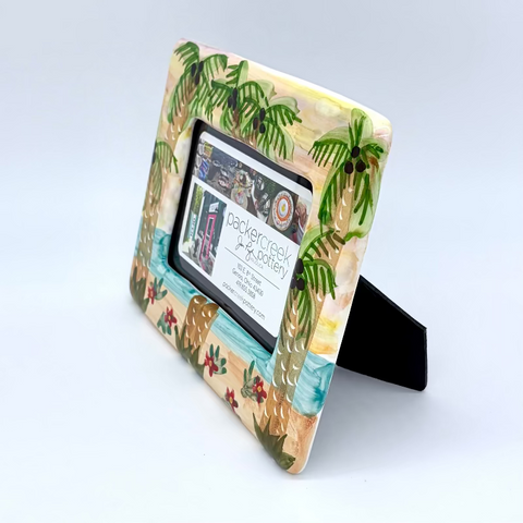 Tropical Sunset Picture Frame