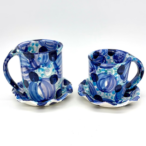 True Blue Mug and Saucer Bundle