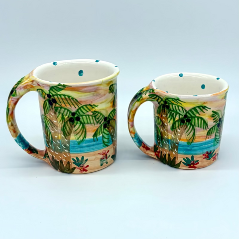 Tropical Sunset Mugs