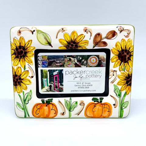 Fall Frenzy Picture Frame