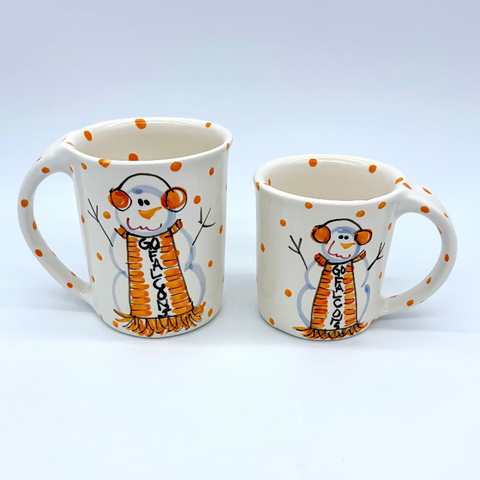 Falcon Snowman Mugs