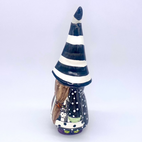 Halloween Black Cat Gnome~ SALE 25% Off