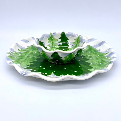 Snowy Trees Serving Bundle