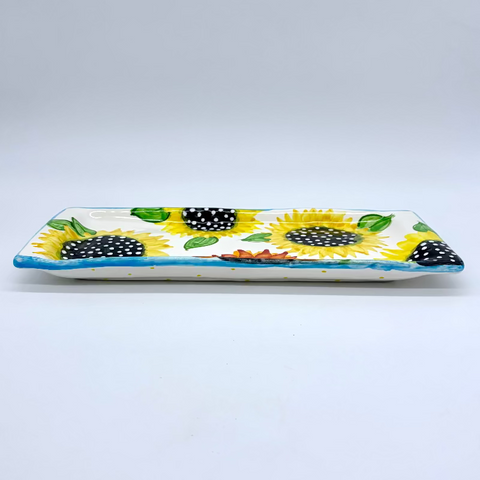 Sunflower Bread Tray