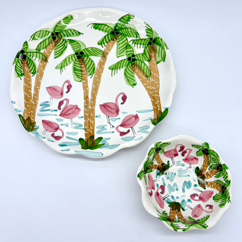 Flamingos Serving Bundle