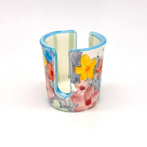 Soft Floral Sponge Holder