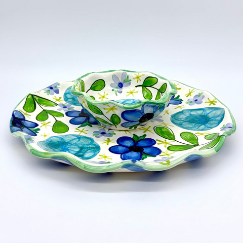 Blue Summer Dress Serving Bundle