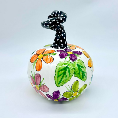 Medium Katie Daisy 3d Pumpkin