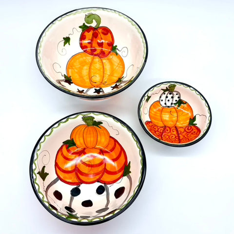 Trina's Pumpkins Bowls