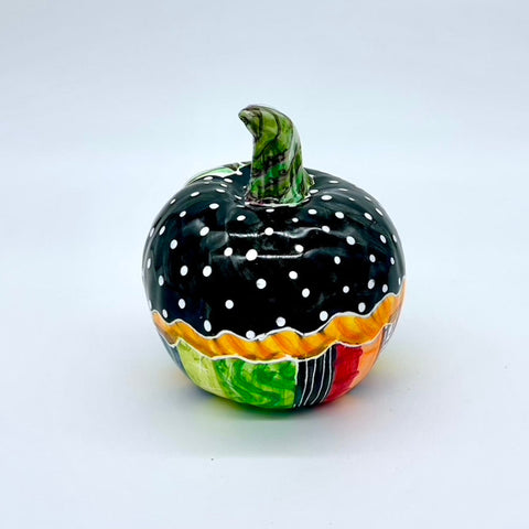 Small Julie Stripe 3d Pumpkin