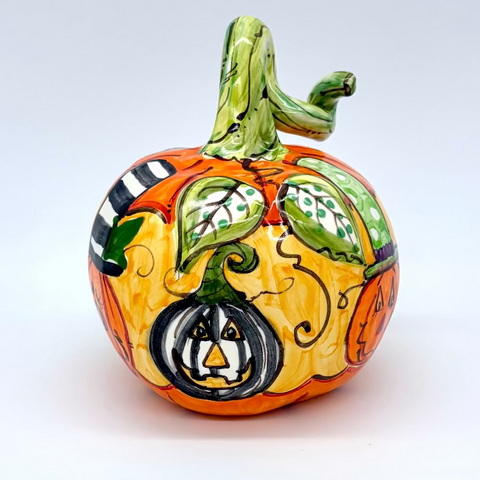 Small Halloween 3d Pumpkin