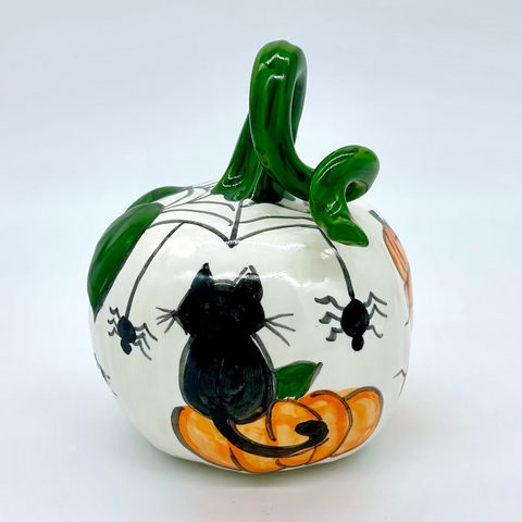 Small Black Cat 3d Pumpkin