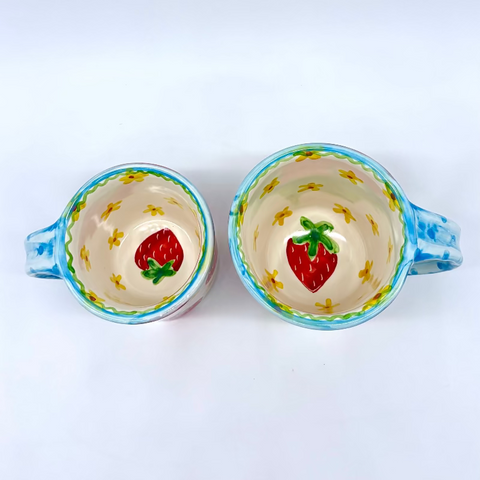 Strawberry Mugs
