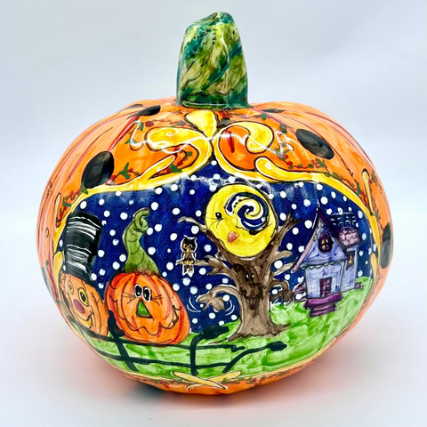 Large Halloween 3d Pumpkin