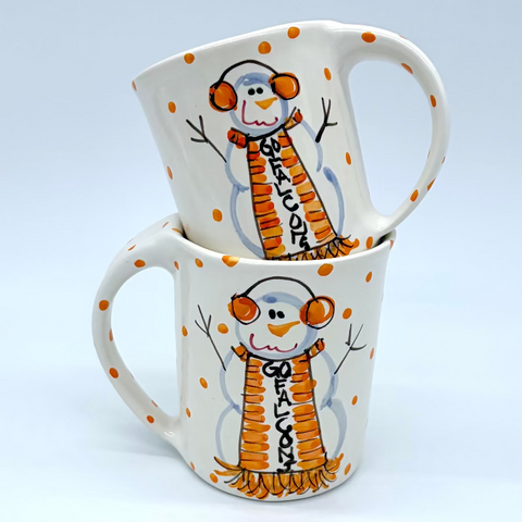 Falcon Snowman Mugs