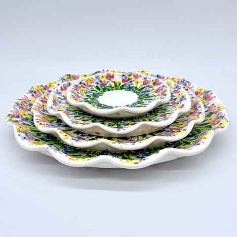 Flower Garden Plates