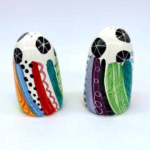 Julie Stripe Salt and Pepper Shakers