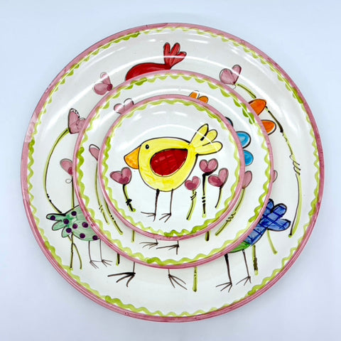 Love Birds Plates
