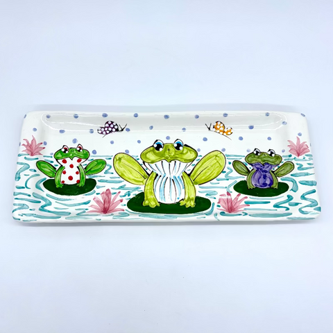 Frogs Bread Tray