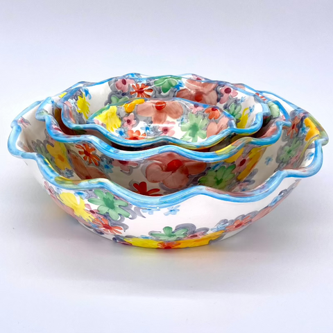 Soft Floral Bowls