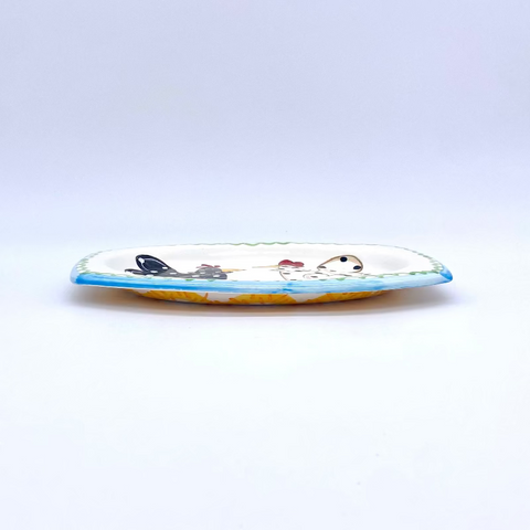 Chickens Elliptical Plate