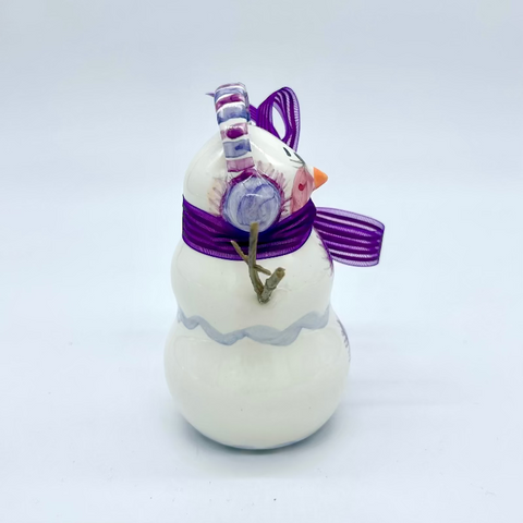 Violet the Snowman