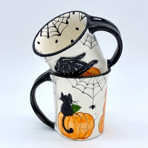Black Cat Mugs