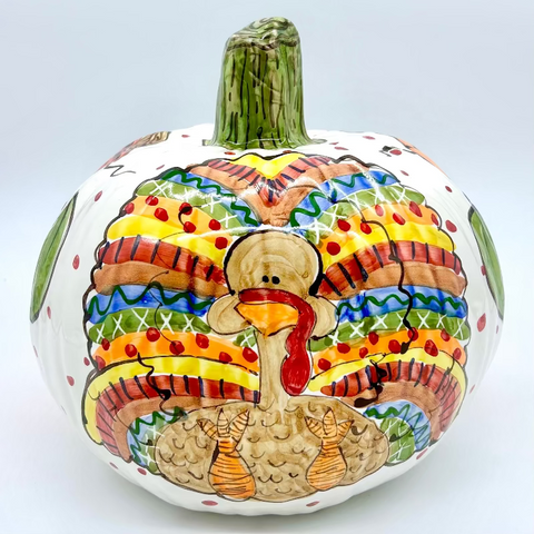 Large Turkey 3d Pumpkin