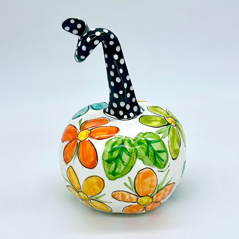 Small Katie Daisy 3d Pumpkin
