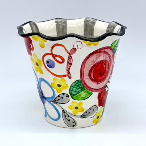Butterfly Garden Flower Pot