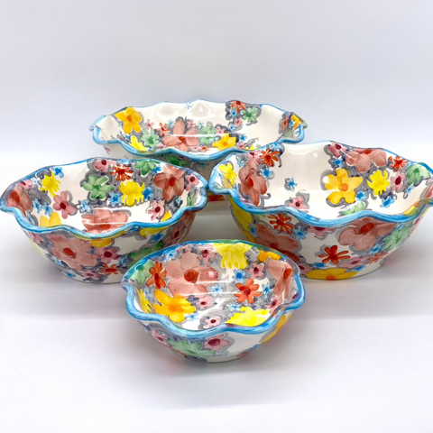 Soft Floral Bowls