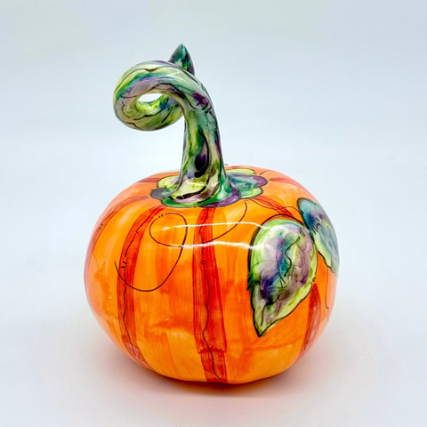 Small Ghost 3d Pumpkin