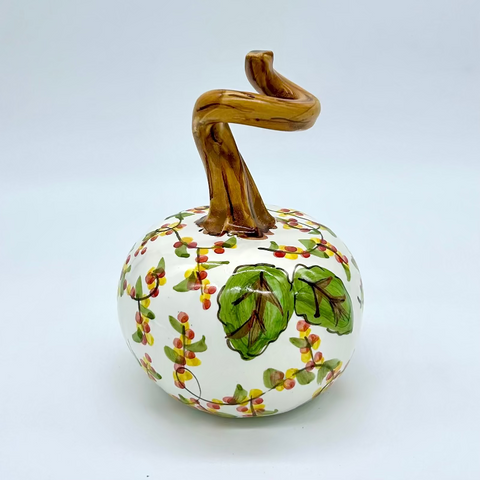 Small Bittersweet 3d Pumpkin