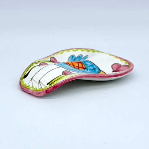 Love Birds Double Spoon Rest
