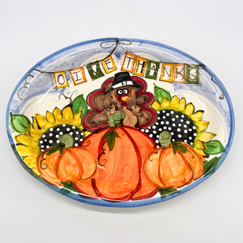 Give Thanks Plate