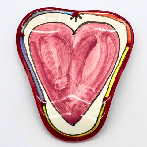 Framed Hearts Double Spoon Rest