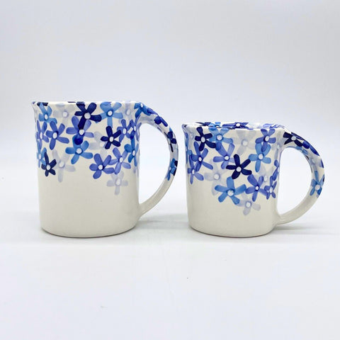 Little Blue Flowers Mugs