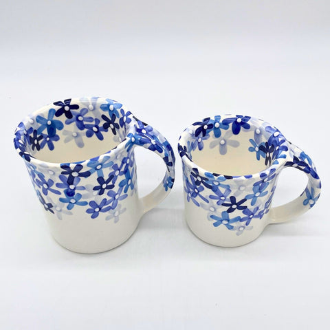 Little Blue Flowers Mugs
