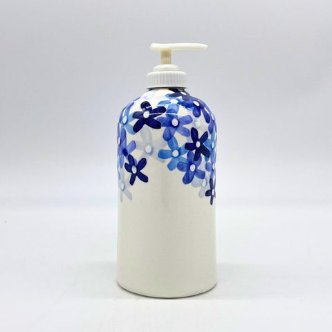 Little Blue Flowers Soap Pump