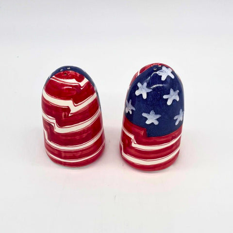 Flag Salt and Pepper Shakers