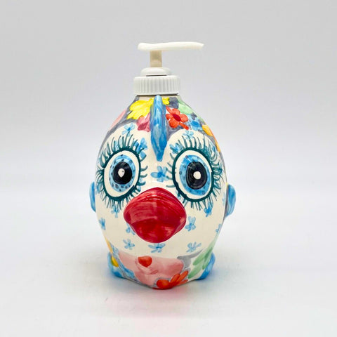 Soft Floral Fish Soap Pump