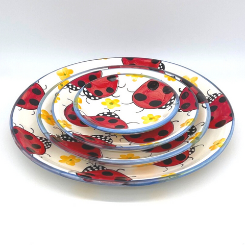 Ladybug Plates