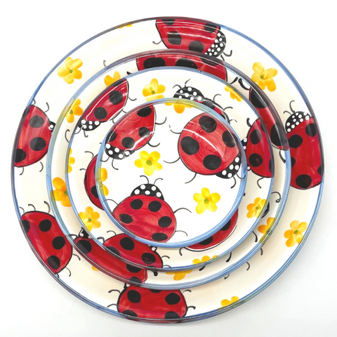 Ladybug Plates