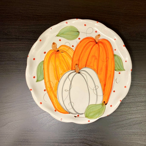 Ann's Pumpkins Plates