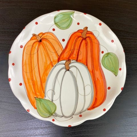 Ann's Pumpkins Plates