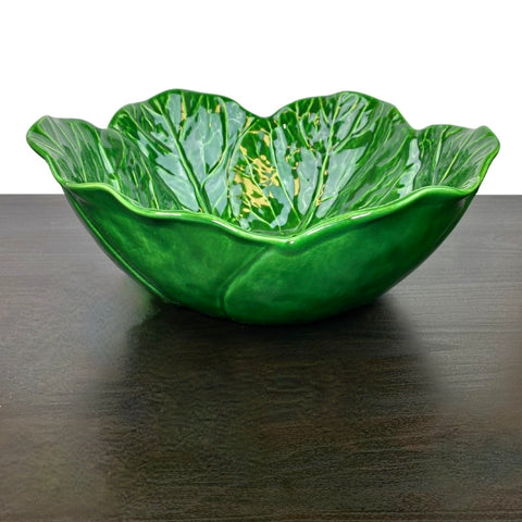 Large Cabbage Leaf Bowl