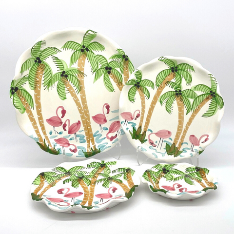 Flamingos Plates