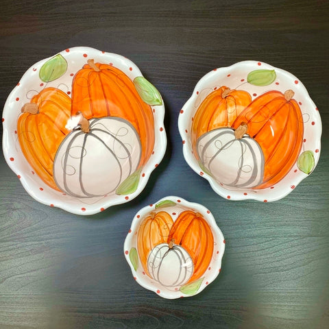 Ann's Pumpkins Bowls