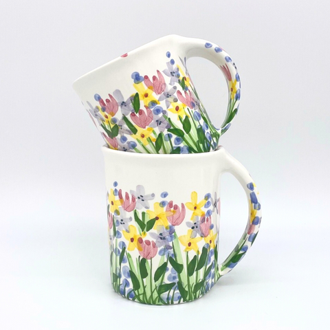 Flower Garden Mugs